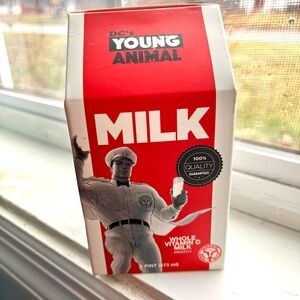 2018 DC Comics Young Animal Milk Wars Promo Milk Carton Assembled